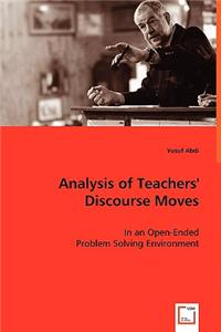 Analysis of Teachers' Discourse Moves
