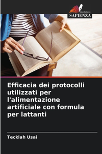 Efficacia dei protocolli utilizzati per l'alimentazione artificiale con formula per lattanti