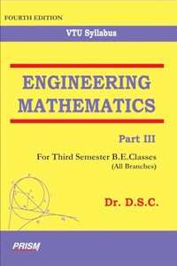 Engineering Mathematics Part III 4e For Third Semester Be Classes