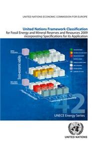 United Nations framework classification for fossil energy and mineral reserves and resources 2009 incorporating specifications for its application