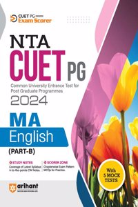 Arihant NTA CUET PG MA English (Part B) Guide for 2024 Exams