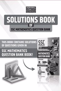 Examcart SSC Math Question Bank Solutions Book By DP Singh in English (Must Buy With SSC Math Question Bank)