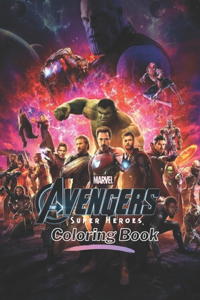 Marvel Avengers Super Heroes Coloring Book