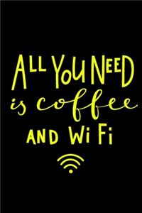 All you need is coffee and wifi
