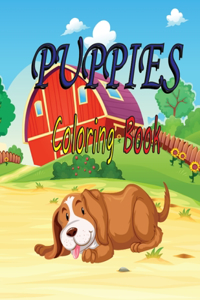 Puppies Coloring Book