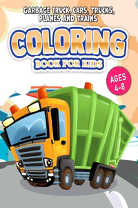 Garbage Truck Coloring Book