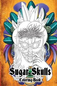 Sugar Skull Coloring Book
