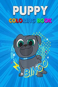 Puppy Coloring Book