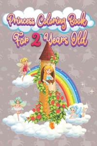 princess coloring book for 2 years old