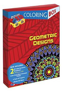 Geometric Designs 3-D Coloring Box