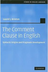 Comment Clause in English