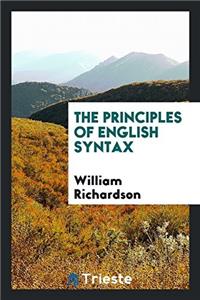 Principles of English Syntax