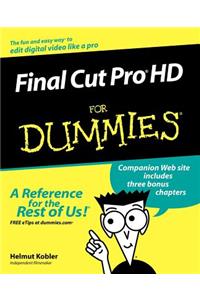 Final Cut Pro HD for Dummies