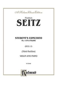 Student's Concerto No. IV in D