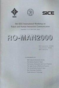 Robot and Human Communication 2000 International Workshop on Robotics and Automation Society 2000 Edition