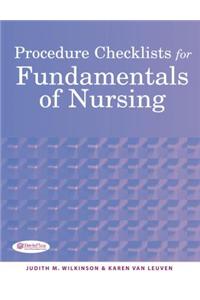 Procedure Checklists for Fundamentals of Nursing