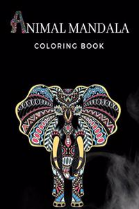Animal Mandala Coloring Book