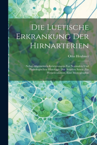 Luetische Erkrankung Der Hirnarterien