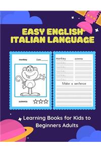 Easy English Italian Language Learning Books for Kids to Beginners Adults