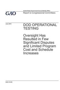 Dod Operational Testing