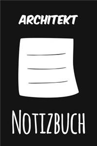 Architekt Notizbuch