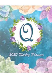 Q - 2020 Weekly Planner