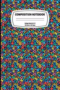 Composition Notebook College Ruled