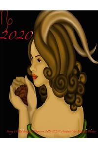 2020- Strong Willed Beautiful Capricorn 2019-2020 Academic Year Monthly Planner