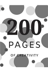 200 pages of creativity