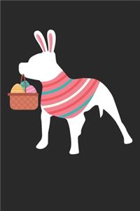 Pitbull Journal - Pitbull Notebook - Easter Gift for Pitbull Lovers