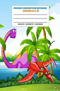 Primary Composition Notebook Grades K-2