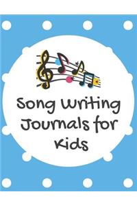 Song Writing Journals for Kids