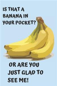 Bananas Lovers Blank Lined Journal Notebook