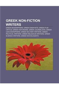 Greek Non-Fiction Writers