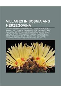Villages in Bosnia and Herzegovina