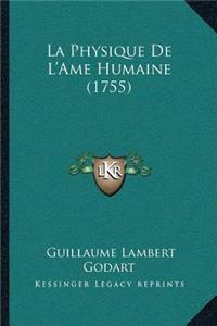 Physique De L'Ame Humaine (1755)