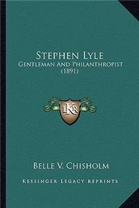 Stephen Lyle