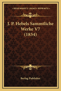 J. P. Hebels Sammtliche Werke V7 (1834)