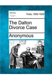 Dalton Divorce Case
