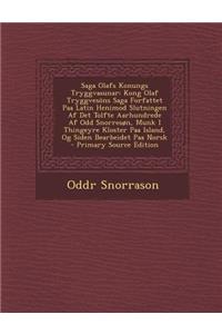 Saga Olafs Konungs Tryggvasunar