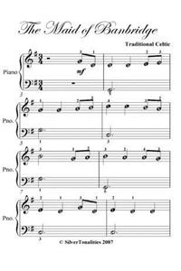 Maid of Banbridge Easy Piano Sheet Music
