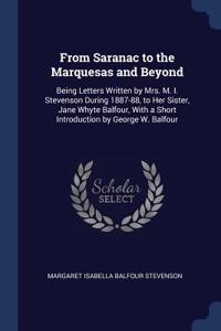 From Saranac to the Marquesas and Beyond