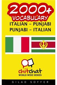 2000+ Italian - Punjabi Punjabi - Italian Vocabulary
