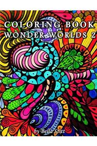Coloring Book Wonder Worlds 2