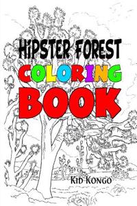 Hipster Forest Coloring Book