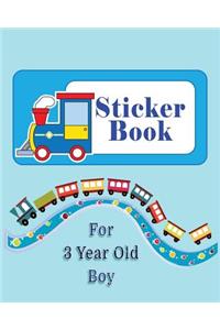 Sticker Book For 3 Year Old Boy
