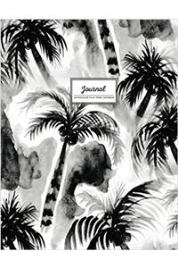 Journal - Watercolor Palm Trees Notebook