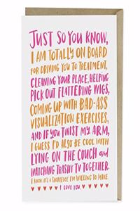 Em & Friends Friendship Through Cancer Empathy Card
