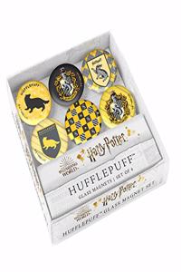 Harry Potter: Hufflepuff Glass Magnet Set (Set of 6)