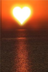 Beach with hearty sun